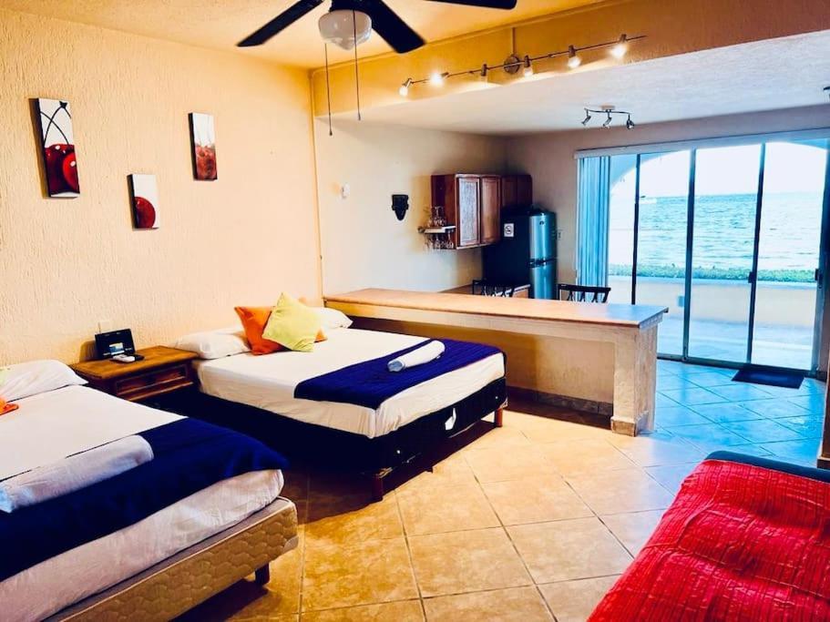 קנקון Punta Me Apartment Beach Front In The Hotel & Waterpark מראה חיצוני תמונה