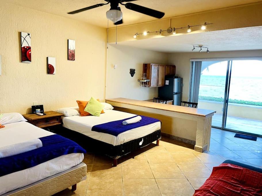 קנקון Punta Me Apartment Beach Front In The Hotel & Waterpark מראה חיצוני תמונה